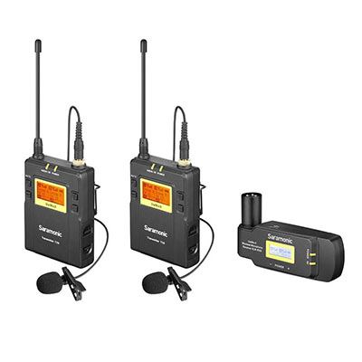 Saramonic UwMic9 Tx9+Rx9 Uhf Wireless Mic Lav System