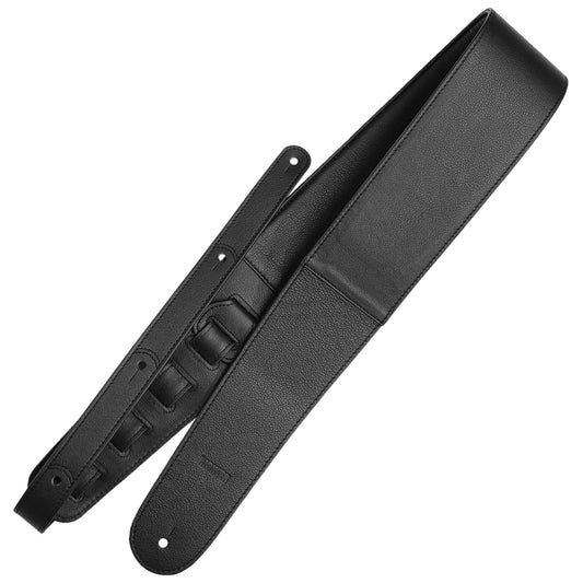 RICHTER GUITAR STRAP SPRINGBREAK II NAPPA BLACK Model 1368