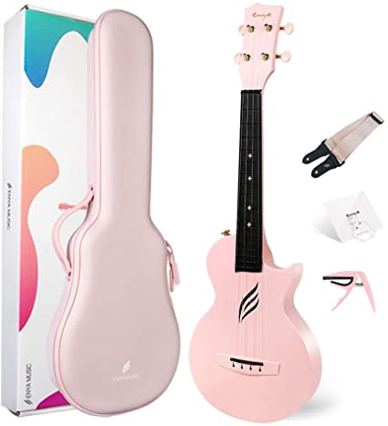 Enya Nova U Carbon Pink Ukulele