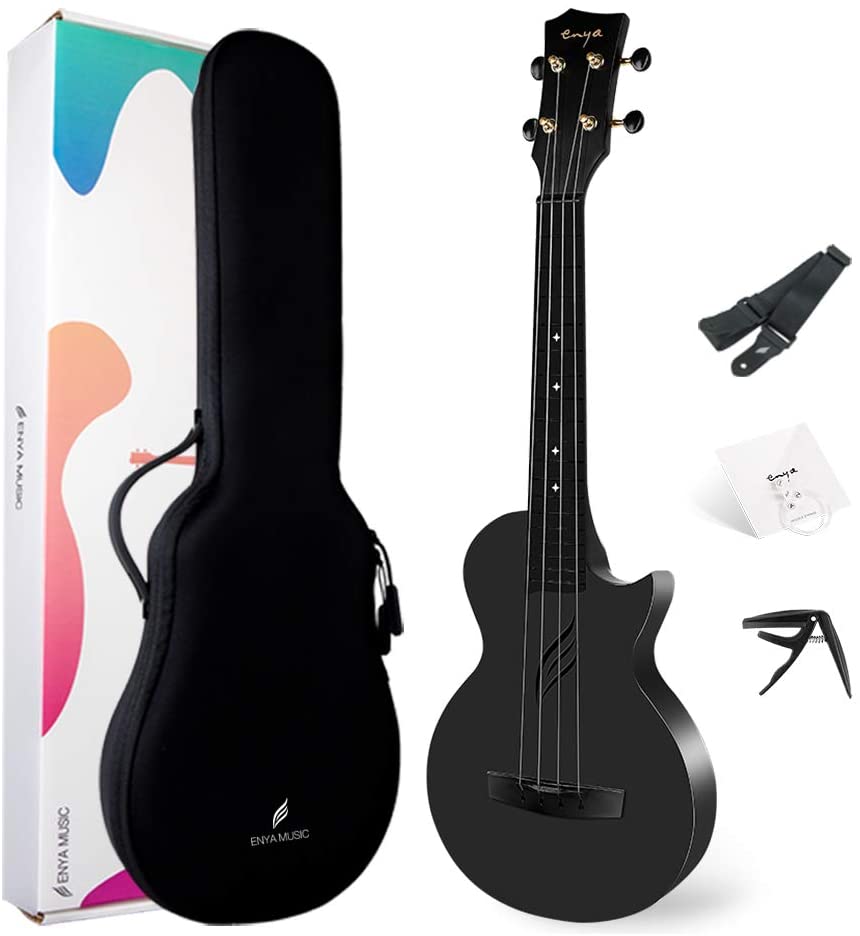 Enya Nova U Carbon Black Ukulele