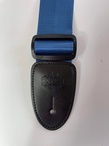 ISUZI M007 Blue Guitar Strap