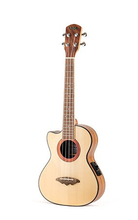 VTAB CS-T50R/L Solid Spruce Cutaway Tenor Ukulele (Left-handed, Right-handed)